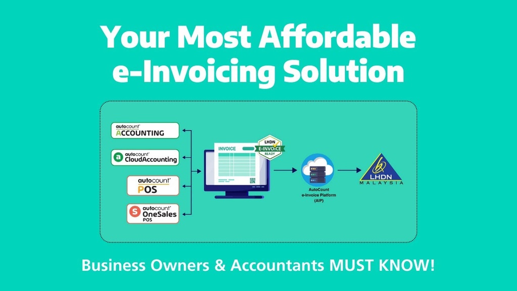 e-Invoice 手把手教你 - 线上课程